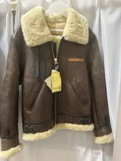 【新品未使用】AVIREX B-3 ムートン フライトジャケット