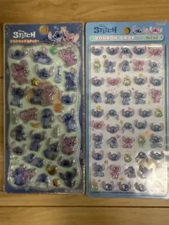 Disney Stitch プチドロップステッカー ボンボンドロップシール