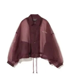 UNDERCOVER レディース 上着 シャツ ボルドー ワインレッド ブルゾンのサムネイル