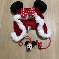 ミニーマウス　クリスマス　ファンキャップ