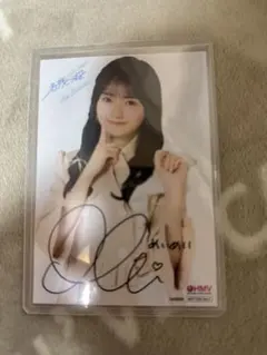 AKB48 名残り桜秋山由奈直筆サインポストカードタワーレコード|mercari