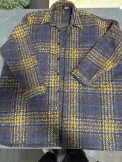 【値下げ】Cuifs チェック柄　アウター　コート　ジャケット