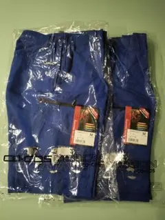 ANDARE SCHIETTI ワンタック カーゴパンツ ブルー M 2着