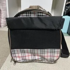 ペットキャリーバッグ チェック柄