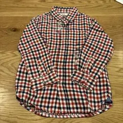 長袖チェックシャツ　サイズ100 MPS