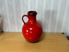 西ドイツ製　ヴィンテージ　陶器　フラワーベース　花瓶　輸入雑貨