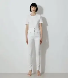 ハイウェストスキニーパンツ