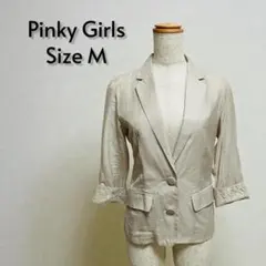 Pinky Girls ピンキーガールズ 七分袖 レースジャケット M【17】のサムネイル