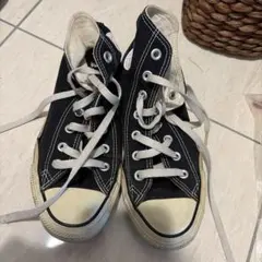 Converse ブラック ハイカット スニーカー