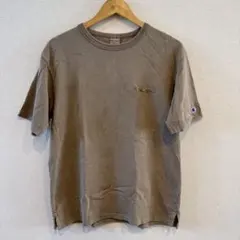 Champion ブラウン 半袖Tシャツ M