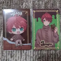 カラフルピーチ　バレンタイン　トレカ　じゃぱぱ