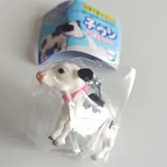子ウシ　アピるチャーム ピンク (ハート模様入りの子ウシ)