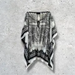 ペイズリー フェアリーグランジ 姫ギャル 森ガール ポンチョ 花柄 レース