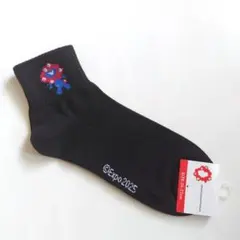 EXPO2025 ミャクミャクソックス　ブラック 25-27cm　メンズ
