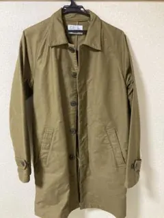 Ahe'hee ステンカラーコート Mサイズ カーキ