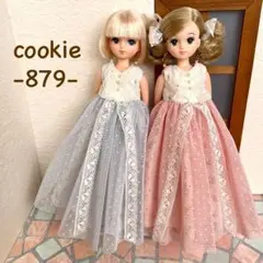 リカちゃん ハンドメイド ワンピース ドレス リカちゃん服　双子コーデのサムネイル