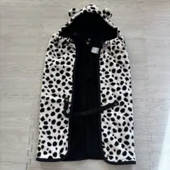 ダルメシアン柄フリース抱っこ紐ケープ ブランケット