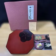 新品・未使用】輪島塗 井波唯志作 千代寿 組皿 2枚セット 箱付き