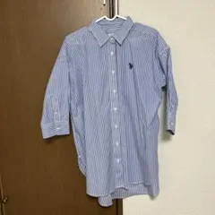 U.S. POLO ASSN. ストライプシャツ M