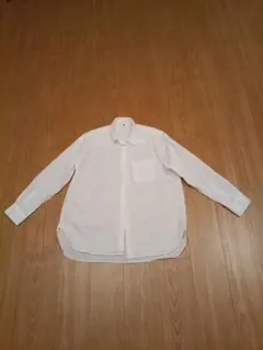 UNIQLO ホワイト 長袖シャツ Lサイズ