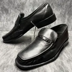 BALLY ビットローファー スリッポン レザーシューズ 革靴 81/2 黒