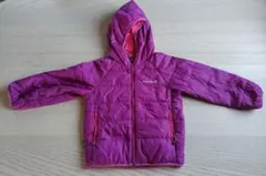 mont-bell 中綿コート フード付き 紫