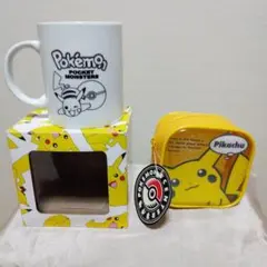 ポケモン マグカップ ＆ピカチュウ ポーチ