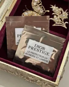 ディオールプレステージホワイトルプロテクターUVルミエールBB00×2包