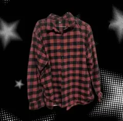 ユニクロ チェックシャツ 赤と黒