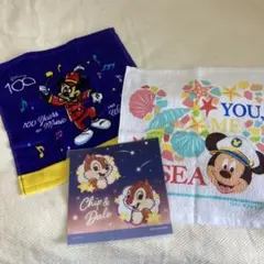 第一生命 ノベルティ ミッキーマウス Disney ハンドタオル&スマホ画面拭き