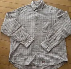 激レア90s old stussy チェック柄 長袖シャツ