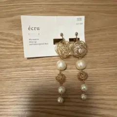 【ブライダル】écru イヤリング
