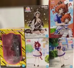 ウマ娘 プリティーダービー フィギュア 一番くじ 5点セットまとめ売りのサムネイル