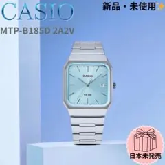 入手困難 】チープカシオ MTP-B185D-2A2 アイスブルー CASIO - メルカリ
