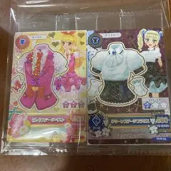 アイカツカード　セブンイレブン 星宮いちご 藤堂ユリカ