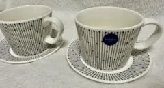 アラビアMainioマイニオ コーヒーカップ&ソーサー 2客セット フィンランド