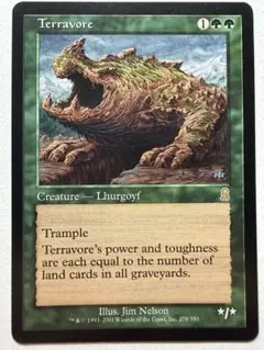 MTG】土を食うもの 英語版1枚 オデッセイ - メルカリ