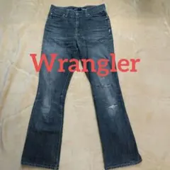 Wrangler ブーツカット ブラック デニム Y2K 男女兼用 ユニセックス