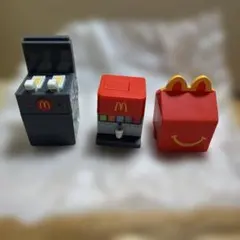 ミニチュアマクドナルド　3点セット