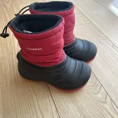CHARKIES 防水冬用ブーツ 赤/黒