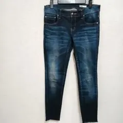 DOUBLE STANDARD CLOTHING スキニーデニムインディゴのサムネイル