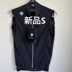 【新品】デサント ハイブリッドベスト ブラック S