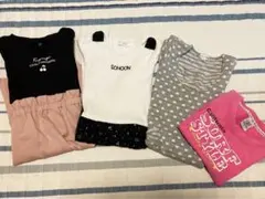 女の子用服セット（トップス・ワンピース）