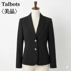 美品 タルボット 黒ジャケット M-L 日本製生地 通勤　オフィス　きれいめのサムネイル