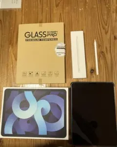 iPad本体 + Apple Pencil ケース、フィルム付き