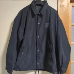 GU ハイブリッド東京 (LEX) コラボ コーチジャケット 【ブラック】S