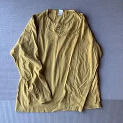 Jackman ヘンリーネックロングTシャツ M ライトイエロー　JM5013のサムネイル