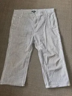 Gap ギンガムチェック ハーフパンツ Mサイズ 七分丈　Ｌサイズ相当あります。のサムネイル