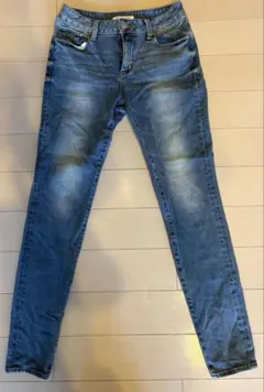 AZUL by moussy デニム スリムストレート ブルー ジーンズ M