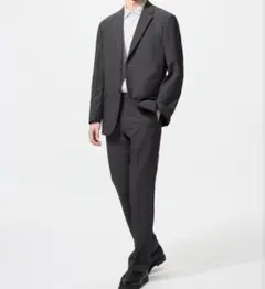 ユニクロ 感動ジャケット ダークグレー Mサイズ